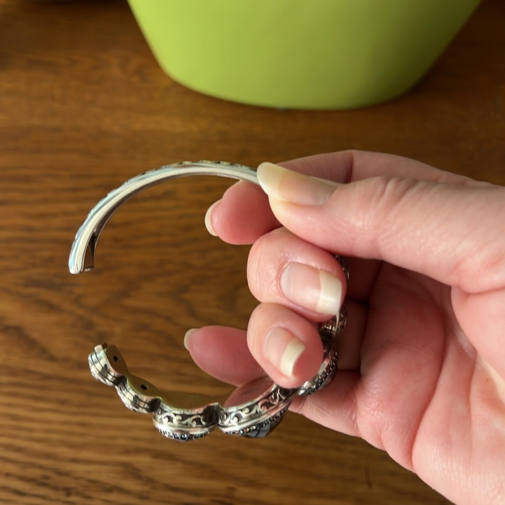 Brighton luminescence hinged bracelet - Picture 3 of 4